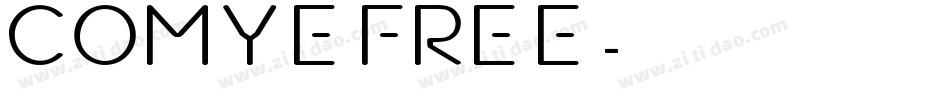 Comye FREE字体转换